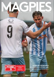 Dorchester Town v Gosport Borough Saturday 29th November 2025 for sale on Ebay