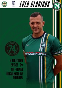 1874 Northwich v Dudley Town Saturday 29th November 2025 for sale on Ebay