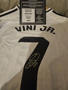 Vinicius Jr Vini Jr Signed Shirt Autograph shirt  BECKETT for sale on Ebay