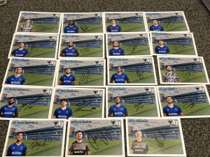AFC Wimbledon Football Club 2025/26 Signed 19 6x4 photos of the squad  for sale on Ebay