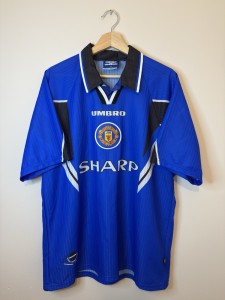Original Manchester United 1996 Third Football Shirt XL UMBRO RARE for sale on Ebay