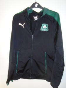 Plymouth Argyle 2017  Puma Tracksuit Top Medium for sale on Ebay