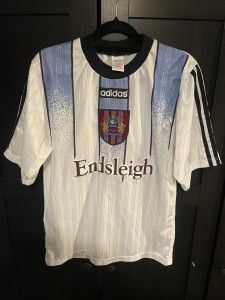 Adidas Burnley 1997/98 97/98 Away Football Shirt Men’s Small for sale on Ebay