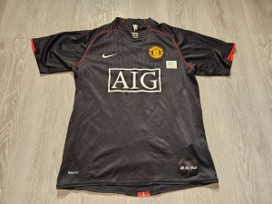 Mens Nike Manchester United Away football shirt 2007 - 2008 Size M for sale on Ebay