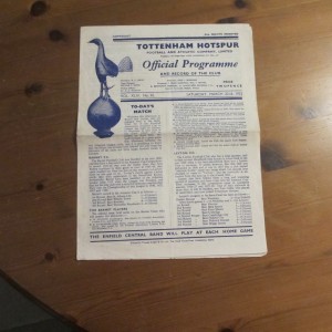 Barnet v Leyton Amateur Cup Semi 1951/2 at Tottenham for sale on Ebay