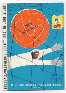 1954 FIFA World Cup Quarter Final - ENGLAND v. URUGUAY (in Basel) for sale on Ebay