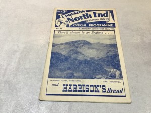 Preston North End v Swansea Town 1950/51 Division 2 - 25th November 1950 for sale on Ebay