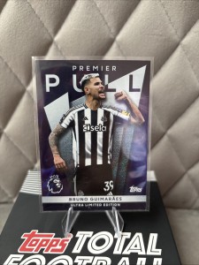 Topps Premier League Newcastle United Bruno Guimaraes 25/26 Pull Card for sale on Ebay