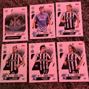 Topps Match Attax 25/26 Newcastle Cards 73 74 75 77 78 81 for sale on Ebay