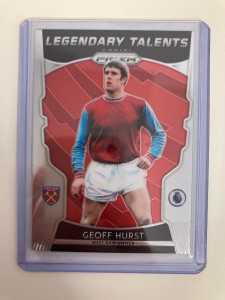 PANINI PL PRIZM 19/20 GEOFF HURST WEST HAM LEGENDARY TALENTS INSERT . for sale on Ebay