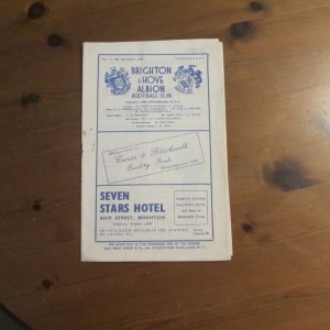 Brighton v Ipswich FA Cup 2nd Rd 1950/1 for sale on Ebay
