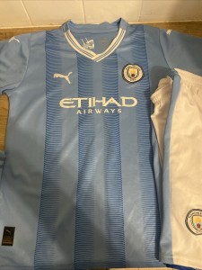 Manchester City Kids Kit for sale on Ebay