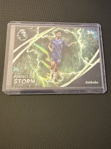 Estevao (RC) CASE HIT Perfect Storm Topps Premier League 2025/26 Chelsea FC for sale on Ebay
