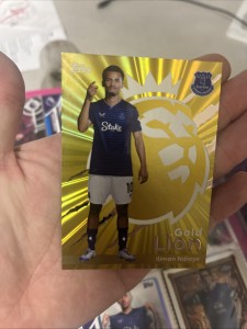 Iliman Ndiaye Gold Lion Card Topps Premier League Everton, GL 9 for sale on Ebay