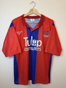 Original Crystal Palace 1992 Home Football Shirt MEDIUM RIBERO RARE for sale on Ebay
