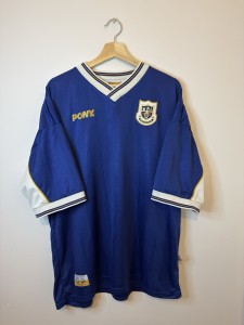 Original Tottenham 1997 Away Football Shirt XXL PONY Sponsor-Less VINTAGE for sale on Ebay