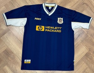 Tottenham Hotspur Pony 1997/98 Away Shirt - Size Adult Extra Large 23.5inch P2P for sale on Ebay