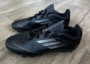 Adidas F50 Black Gold Firm Ground Football Boots. Size UK5.5 / EU 38.5 for sale on Ebay