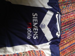 Bordeaux Fc Football Top Duggary. for sale on Ebay