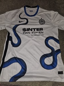Inter Milan Away Shirt 2021/22 XL for sale on Ebay