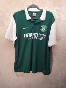 Hibernian FC Authentic Nike XL 2016 Scottish Cup Final Shirt for sale on Ebay