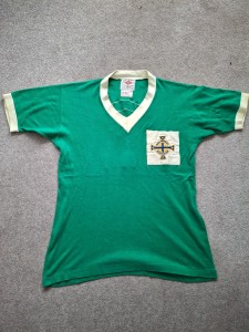 Vintage Replica Football Shirt Northern Ireland World Cup 1958 for sale on Ebay