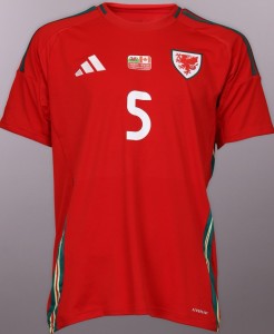 Ben Cabango Autographed Match Worn Shirt Wales Vs Canada 9/9/25 for sale on Ebay