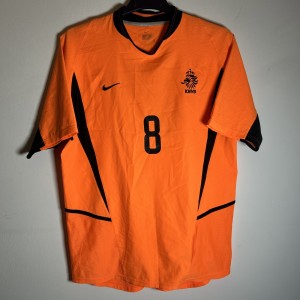 Nike HOLLAND 2002/2004 Home Football Shirt #8 DAVIDS - See Description for sale on Ebay