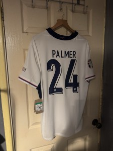 Authentic Euro 2025 Final England Home Football Jersey Size XL for sale on Ebay