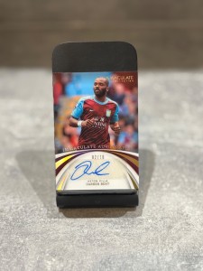 Aston villa Panini Immaculate - Darren Bent - auto /10 for sale on Ebay