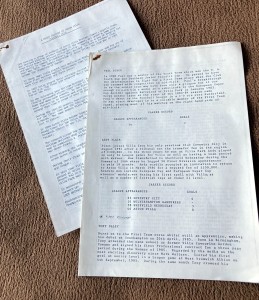 MID-1980s ASTON VILLA CLUB HISTORY & PLAYER PEN-PICS – ORIGINAL & OFFICIAL DOCS for sale on Ebay