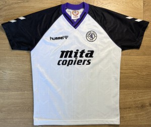 ORIGINAL ASTON VILLA 1989/90 Away Football Shirt MEDIUM HUMMEL VGC Ultra Rare for sale on Ebay