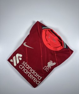Authentic Nike Liverpool 2021/22 Home Shirt. “Salah 11”. Size Medium Boys. for sale on Ebay