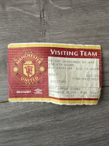 Various Liverpool FC Away 1999 Football Tickets for sale on Ebay