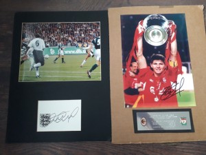 Steven Gerrard signed photos  Liverpool and England  for sale on Ebay