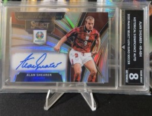 Alan Shearer  Historical Auto 2020 Panini Prizm England, Newcastle United Auto for sale on Ebay