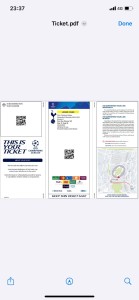 PSG  v Tottenham Hotspur Champions League Match 5 Group Stage Ticket Stub for sale on Ebay