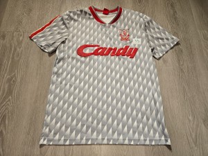 Mens Liverpool Retro Replicas football shirt 1989 - 1991 Size L for sale on Ebay