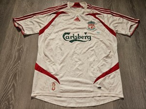 Mens adidas Liverpool Away football shirt 2007 - 2008 Size L for sale on Ebay