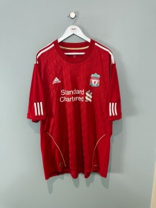 LIVERPOOL 2010/11 HOME SHIRT  (3XL) ADIDAS ORIGINAL VINTAGE FOOTBALL SHIRT for sale on Ebay
