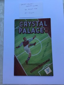 1950-51  Crystal Palace V Torquay United  - Div 3 South - 30th August 1950 for sale on Ebay