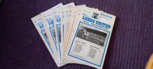 11 Leeds United Home Programmes 1972/73 season for sale on Ebay