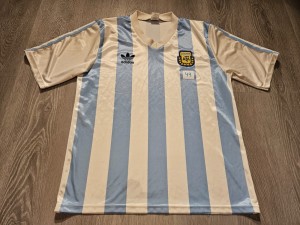 Mens adidas Argentina Home football shirt 1990 - 1991 Size L for sale on Ebay