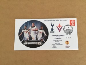 Tottenham Hotspur v Fiorentina Uefa Europa League 2016 First Day Cover for sale on Ebay