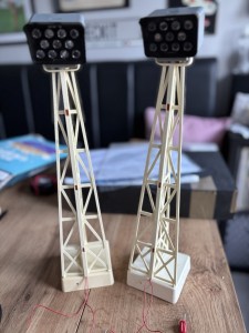 A PAIR OF VINTAGE SUBBUTEO FLOOD LIGHTS for sale on Ebay