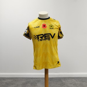 TUFC Match Worn Poppy Shirt 2025 - Sonny Blu Lo-Everton for sale on Ebay