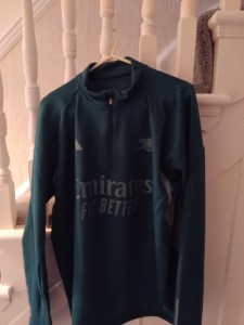 Mens Arsenal 1/4 Zip Top, Size Large for sale on Ebay