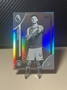Topps Premier League 2025/2026 Declan Rice Arsenal 75/75 BOOKEND RARE for sale on Ebay