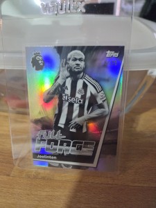 Joelinton Full Force /75 Topps Newcastle United 2025/26 for sale on Ebay