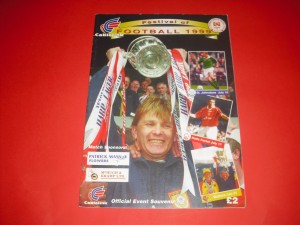 1999 FESTIVAL OF FOOTBALL PARTICK THISTLE ST JOHNSTONE NOTTINGHAM FOREST WATFORD for sale on Ebay